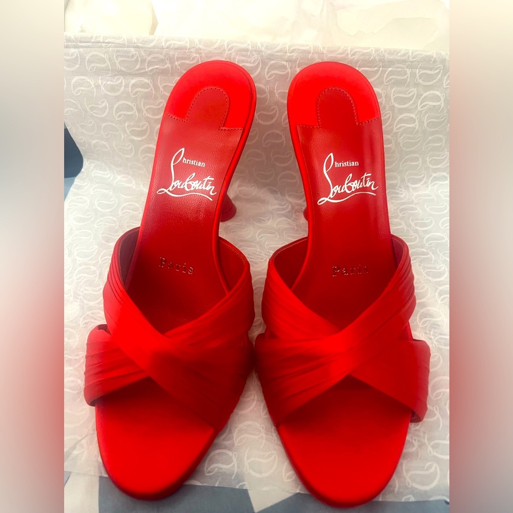 Christian Louboutin “ Nicole is back” heels size 36